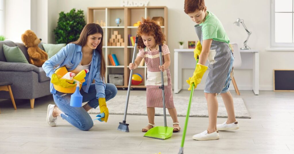 family-cleaning